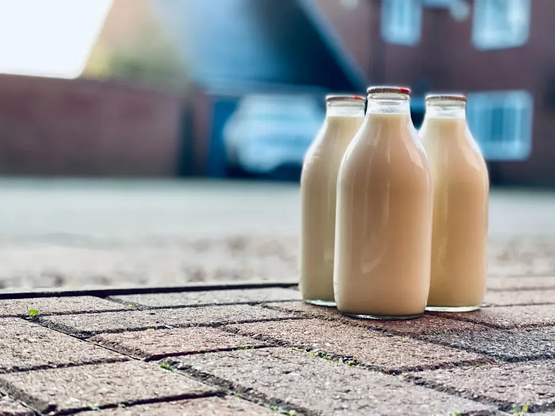 #5 - The Milkman's Glass Bottles on the Doorstep (Image Credits: Unsplash)