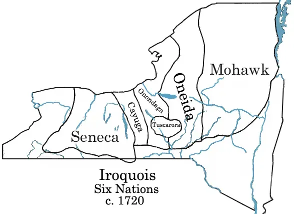 The Haudenosaunee Confederacy Was One of the World's Oldest Democracies (Image Credits: Wikimedia)