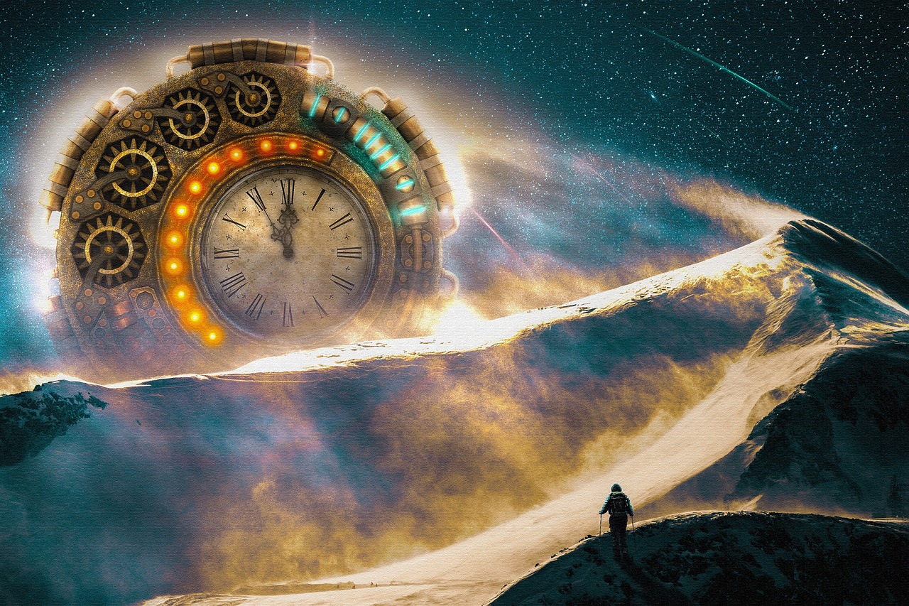 The Cosmic Symphony of Temporal Consciousness (Image Credits: Pixabay)