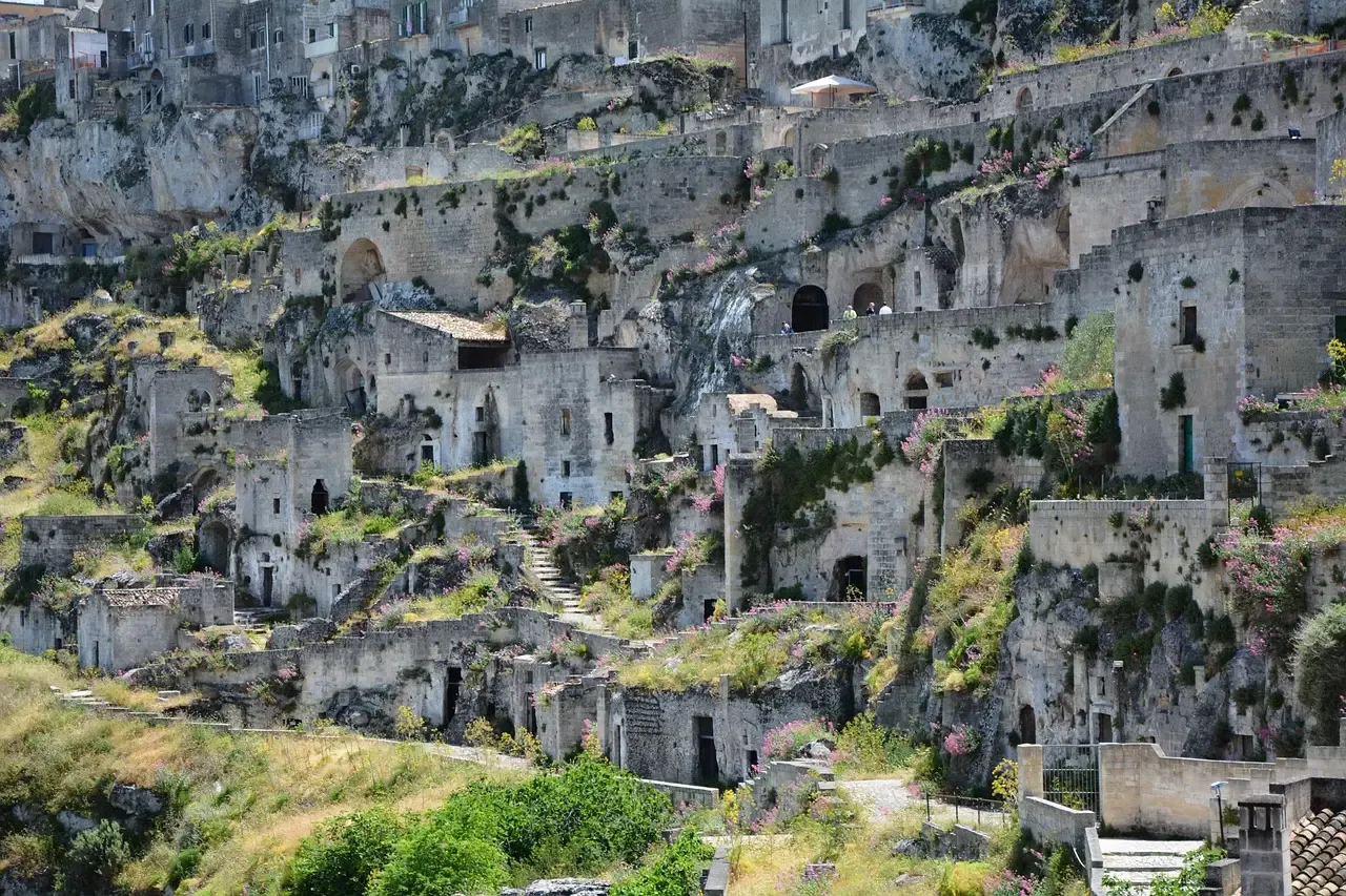 Matera, Italy: The Ancient City of Caves (Image Credits: Pixabay)