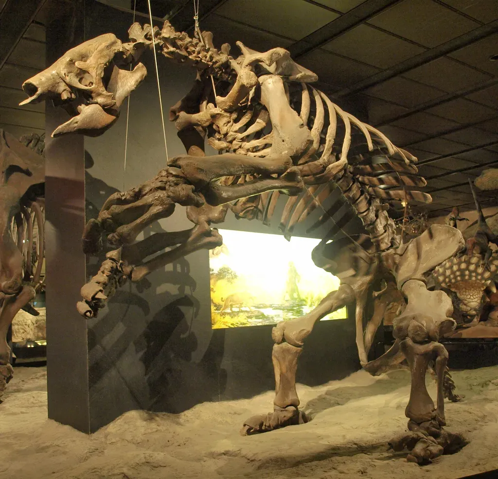 2. Giant Ground Sloths That Once Dwarfed Humans (Uploaded from the Wikipedia Loves Art photo pool on Flickr, CC BY-SA 2.5)