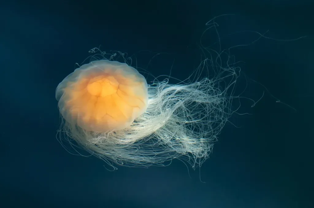 6. Lion’s Mane Jellyfish – A Drifting, Stinging Bus-Length Tangle (Image Credits: Rawpixel)