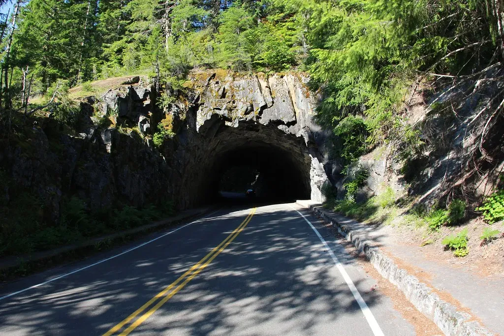 #6 - Mount Rainier's Historic Road Tunnels, Washington (Early 1930s) (daveynin, Flickr, CC BY 2.0)