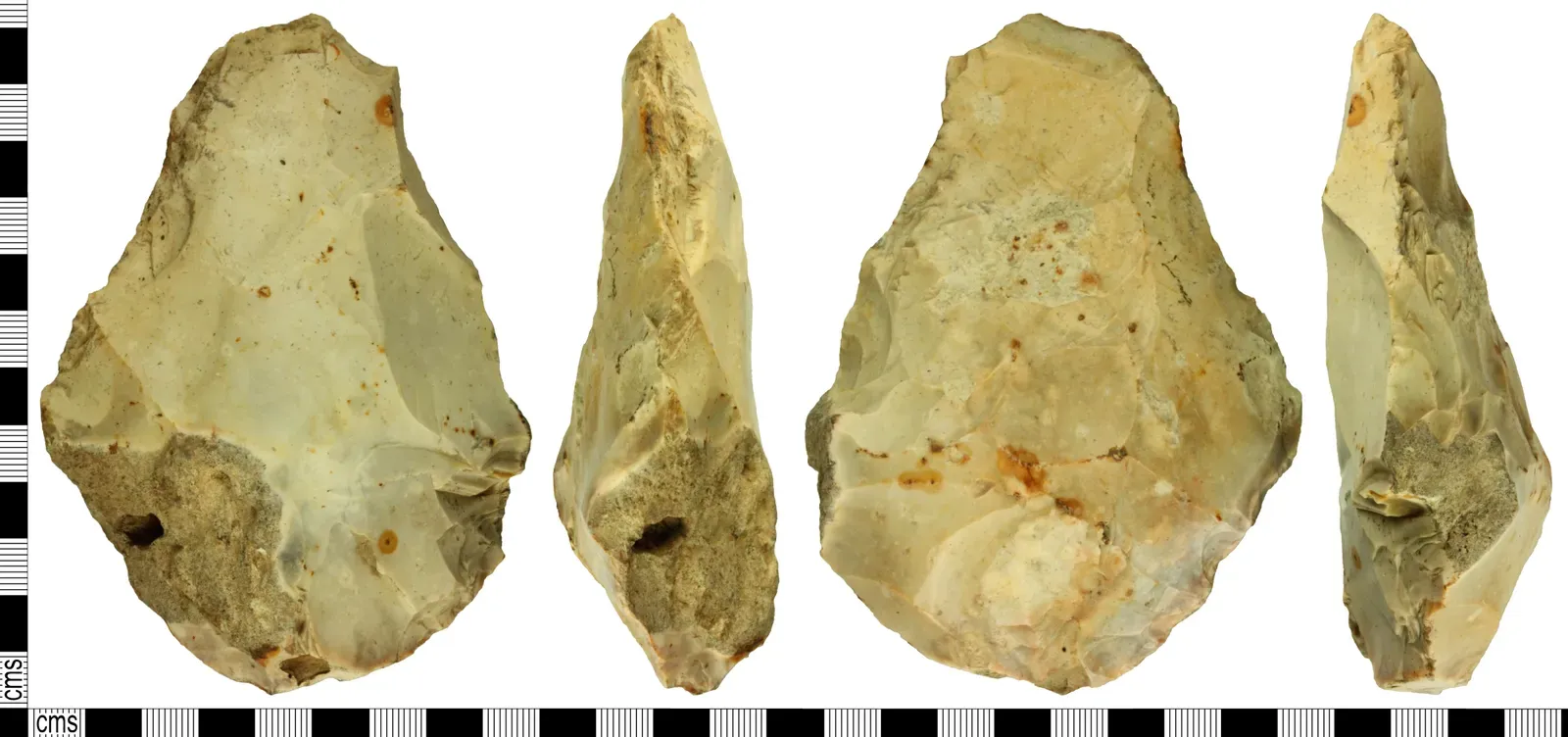 #6 - Acheulean Handaxes Didn't Change for 1.5 Million Years (By The Portable Antiquities Scheme, Julie Shoemark, 2015-03-24 11:30:23, CC BY 2.0)