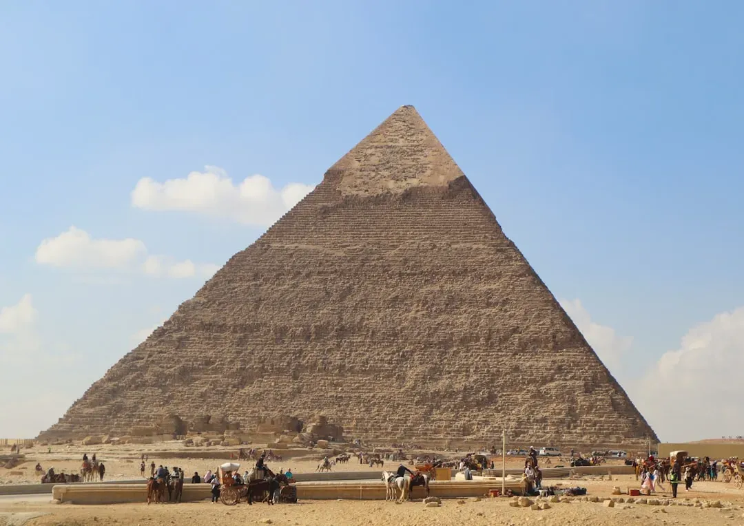 The Great Pyramid and the Lost River Branch (Image Credits: Unsplash)