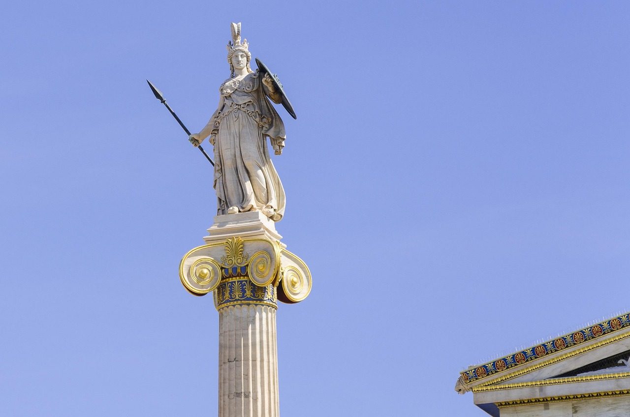 April: Athena, Strategist and Warrior (Image Credits: Pixabay)