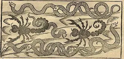 3. "Brontoscorpio," the TV-Star Sea Scorpion Stitched From Scraps (By Sebastian Münster, Public domain)