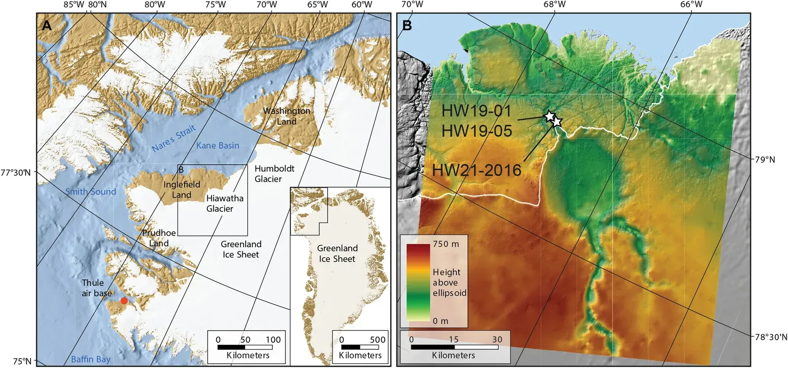A Hidden Scar Beneath Greenland’s Ice (By Gavin G. Kenny et al., CC BY 4.0)
