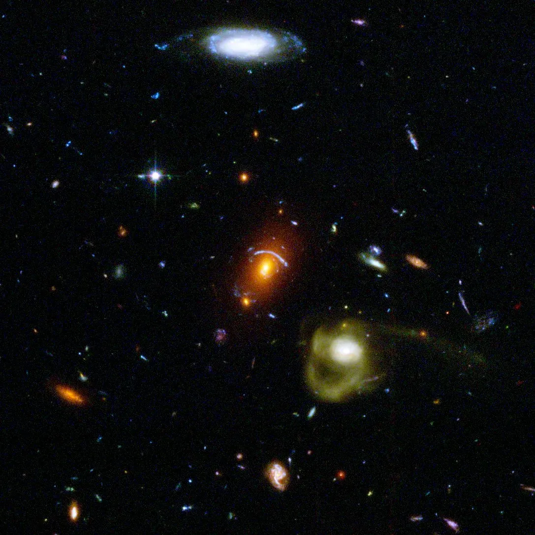 8. Cosmic Fragmentation: An Island Universe Future (By NASA Hubble, CC BY 2.0)