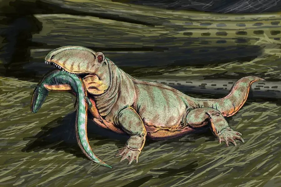 3. Ophiacodon: The Swamp‑Lurking Fish Hunter (Transferred from ru.wikipedia to Commons., Public domain)