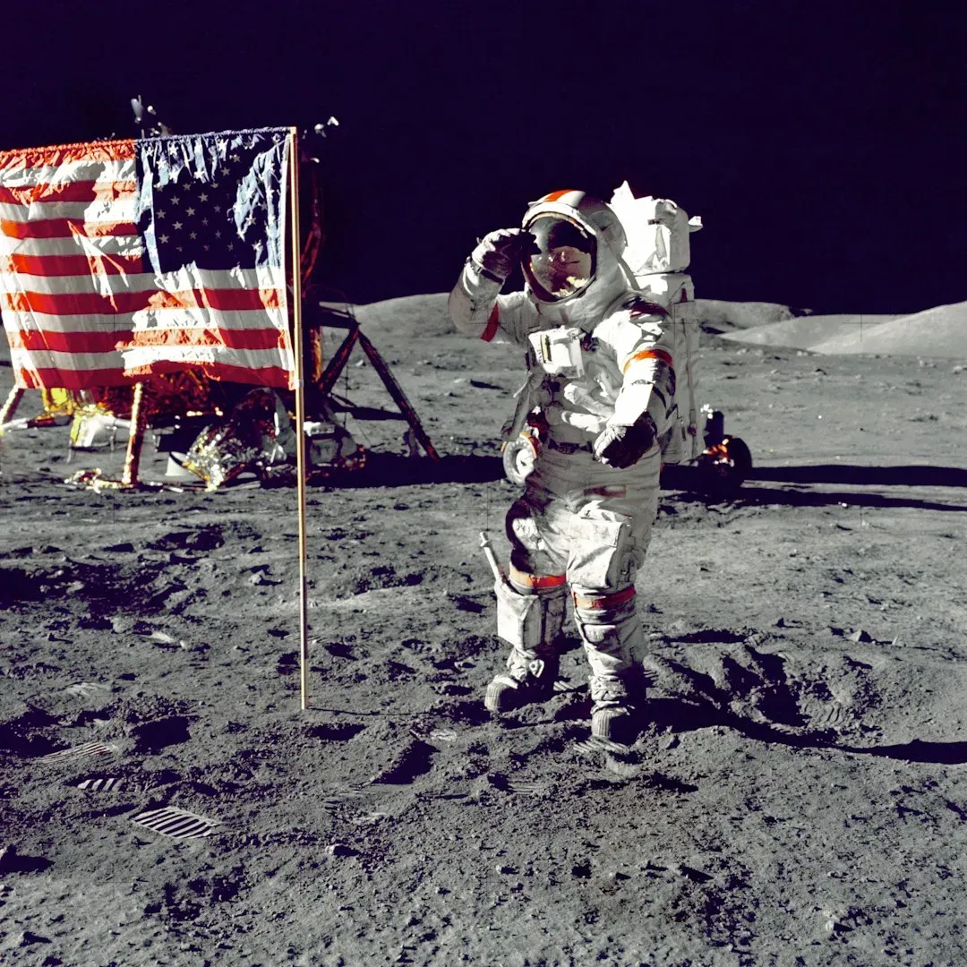 The Apollo Moon Landings and the First Steps on Another World (Image Credits: Unsplash)
