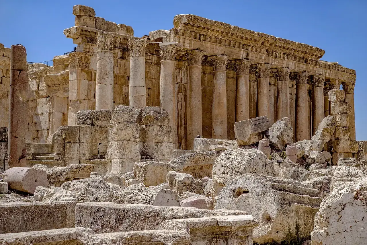 #6 - Baalbek's Trilithon and the "Stone of the Pregnant Woman," Lebanon (Image Credits: Pixabay)