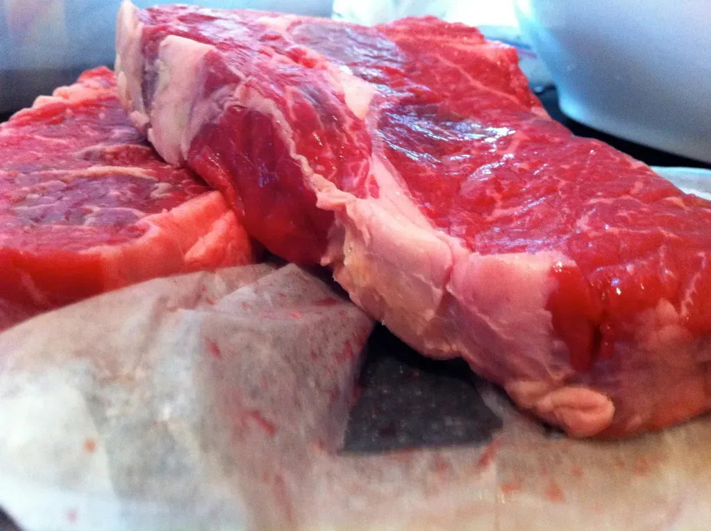 #9: Raw Meat Eaten Half-Frozen Off the Carcass (Raw Meat, CC BY-SA 2.0)