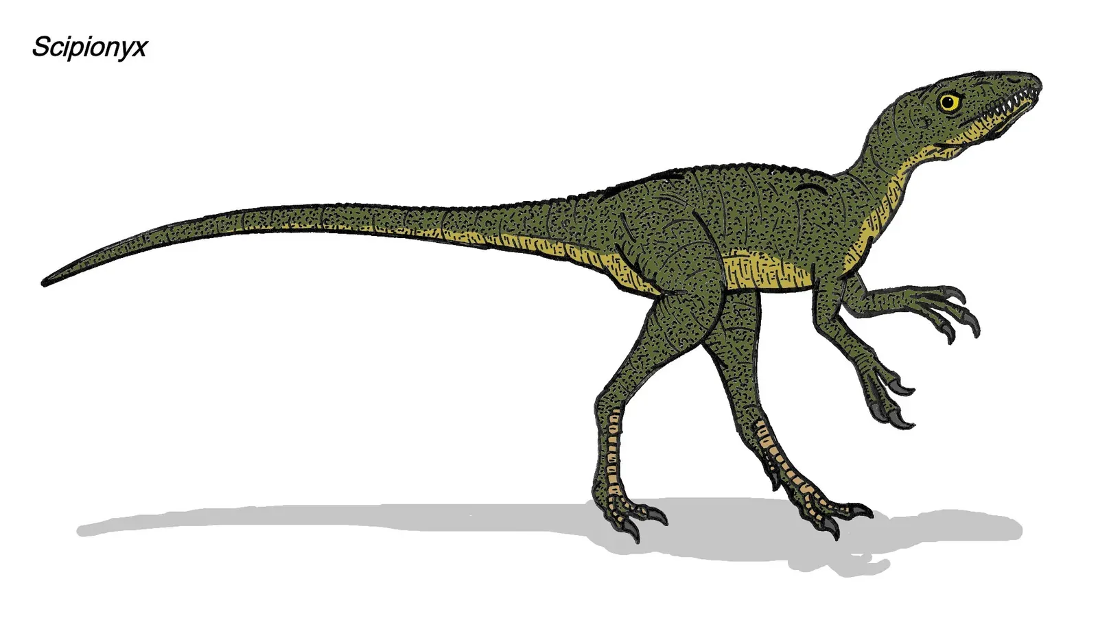 A Tiny Dinosaur with an Almost Impossible Level of Detail (By Conty, CC BY 3.0)