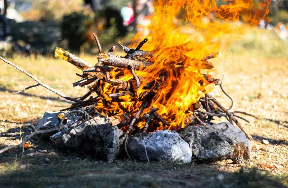 Evening Fire: Food, Stories, and Shared Nerves Settling Down (Image Credits: Pexels)