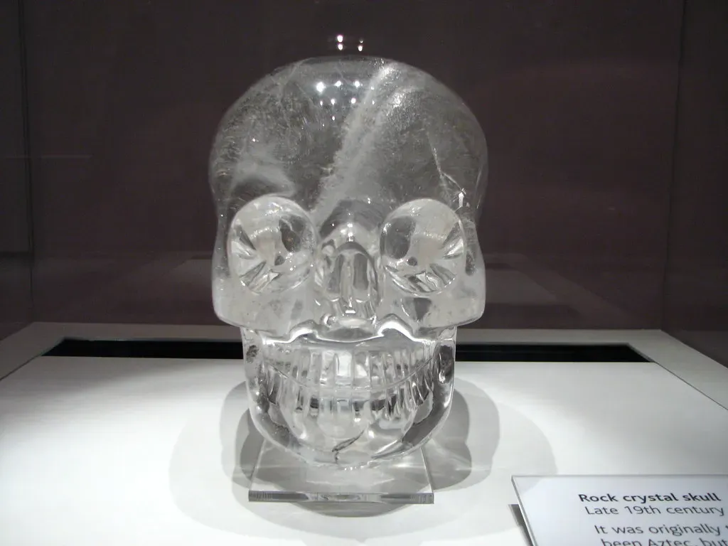 #15 - The Most Famous Crystal Skulls Were Carved With Modern Tools (fdecomite, Flickr, CC BY 2.0)
