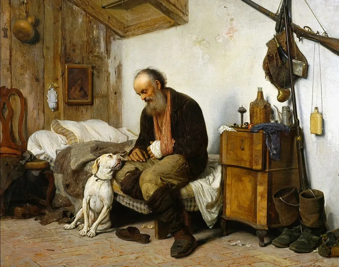 #1 - "A Dog Is Man's Best Friend" (Unknown sourceUnknown source, Public domain)