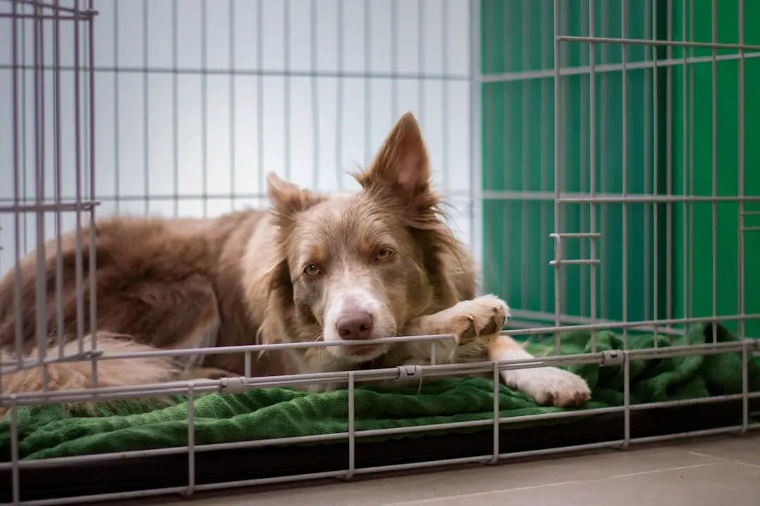 #9 - Using the Crate as "Dog Jail" Instead of a Safe Den (Image Credits: Unsplash)