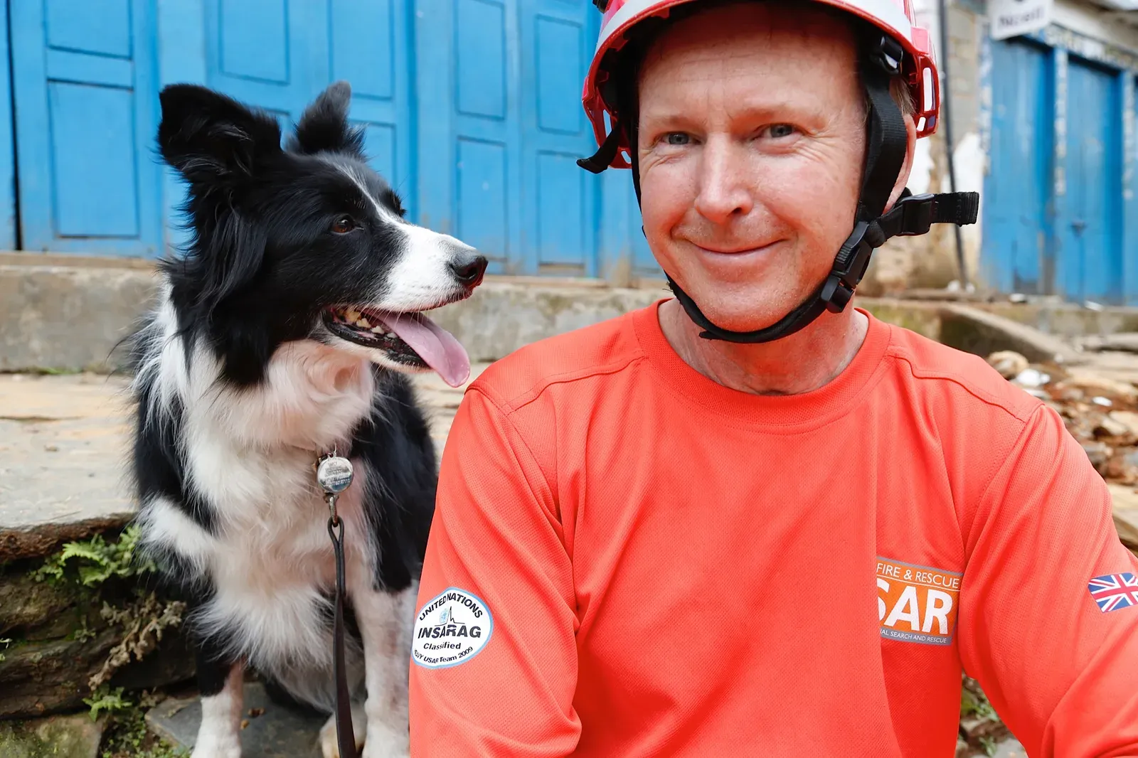 The Takeaway: Healing Is a Love Language (John Ball and Darcy, his search and rescue dog, CC BY 2.0)
