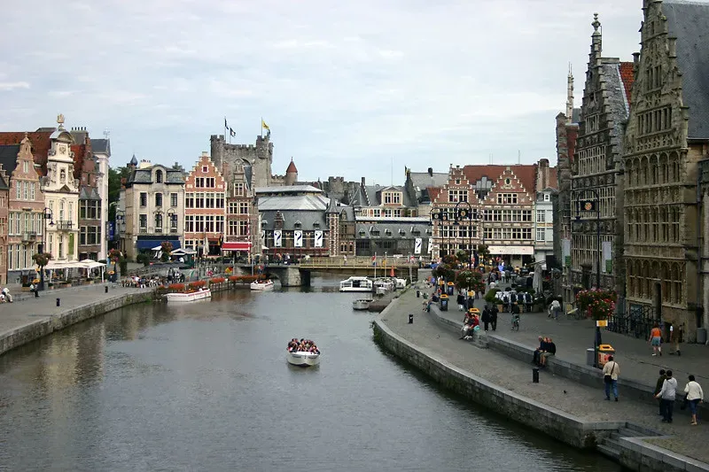 Ghent, Belgium (Image Credits: Flickr)