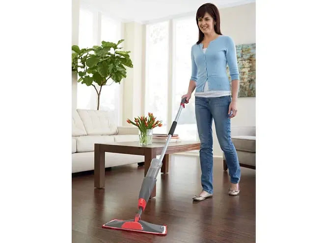 5. Switch to Microfiber Mops for Daily Floor Maintenance (Rubbermaid Products, Flickr, CC BY 2.0)