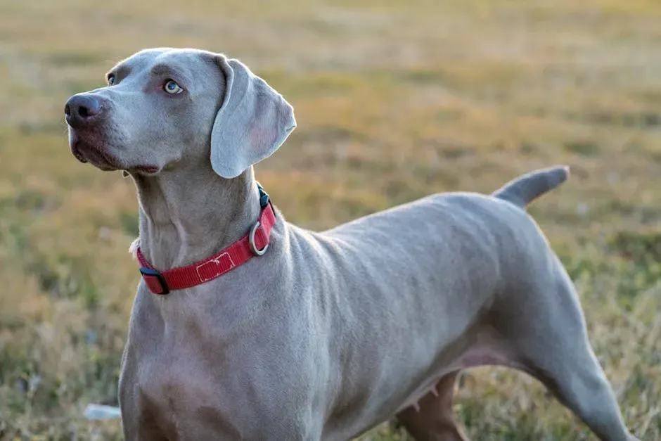 #10: Weimaraner (Image Credits: Pexels)