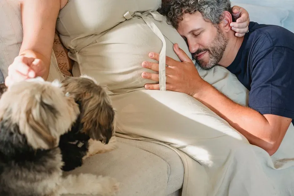 They Rest Their Head on Your Belly (Image Credits: Pexels)