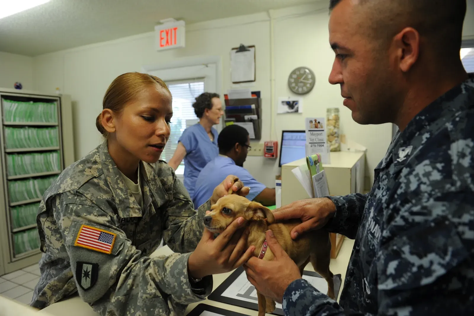 Attention to Preventive Healthcare (By Petty Officer 3rd Class Damian Berg, Public domain)