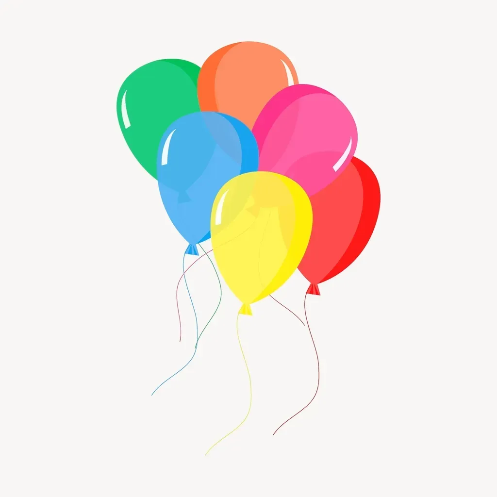 6. Balloons Floating Like Ghosts (Image Credits: Rawpixel)