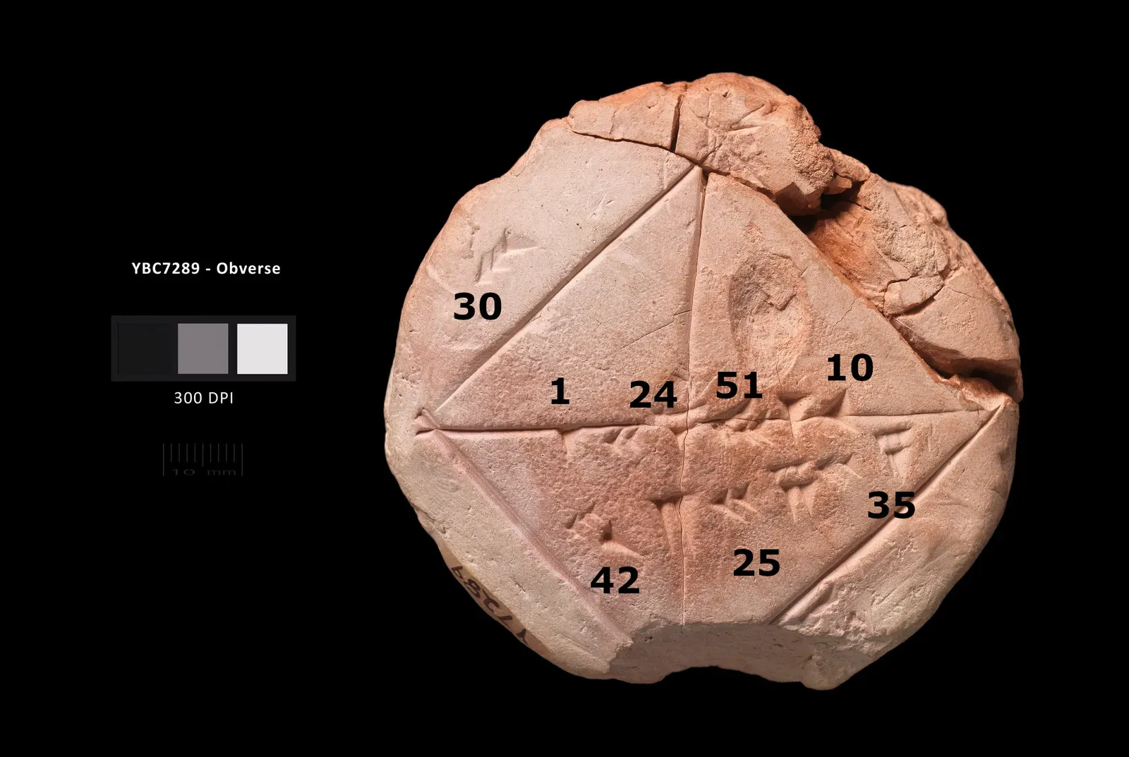 #1 - The "Ancient" Inscribed Tablet That Quoted a Modern Book Almost Word for Word (By Urcia, A., Yale Peabody Museum of Natural History, https://peabody.yale.edu, http://hdl.handle.net/10079/8931zqj
derivative work, user:Theodor Langhorne Franklin, CC0)