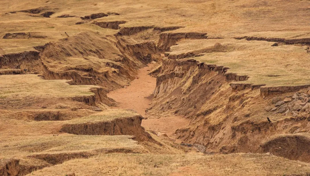 #5: Erosion Carves Channels and Undermines Edges (Image Credits: Unsplash)