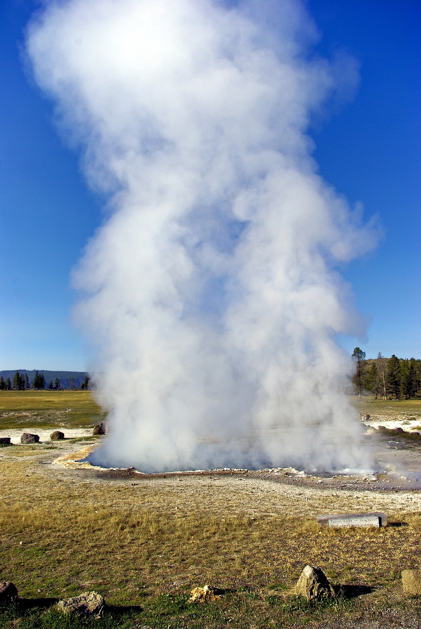 Lower Geyser Basin: The Fluorite Factory (Image Credits: Pixabay)