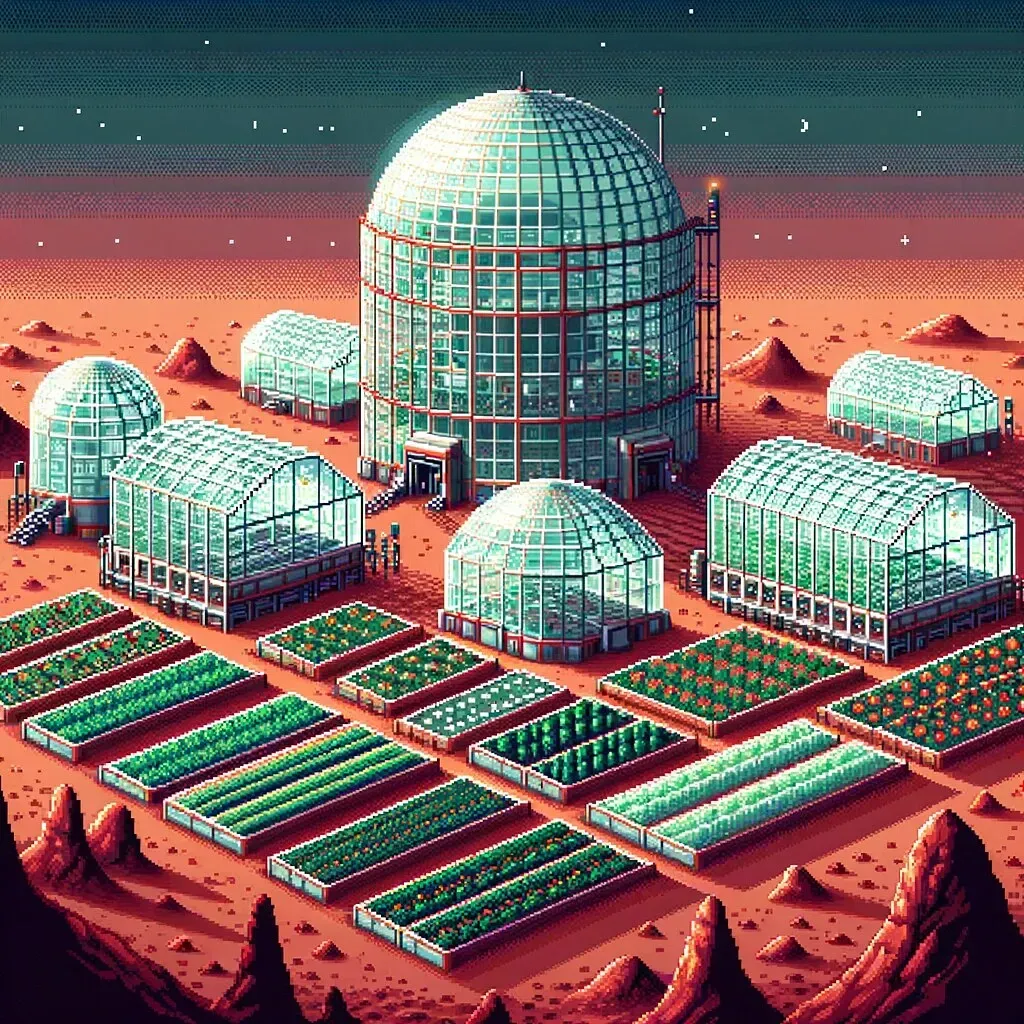 Food, Water, and Air: Building Life Support from Red Dust (Wesley Fryer, Flickr, CC BY 2.0)