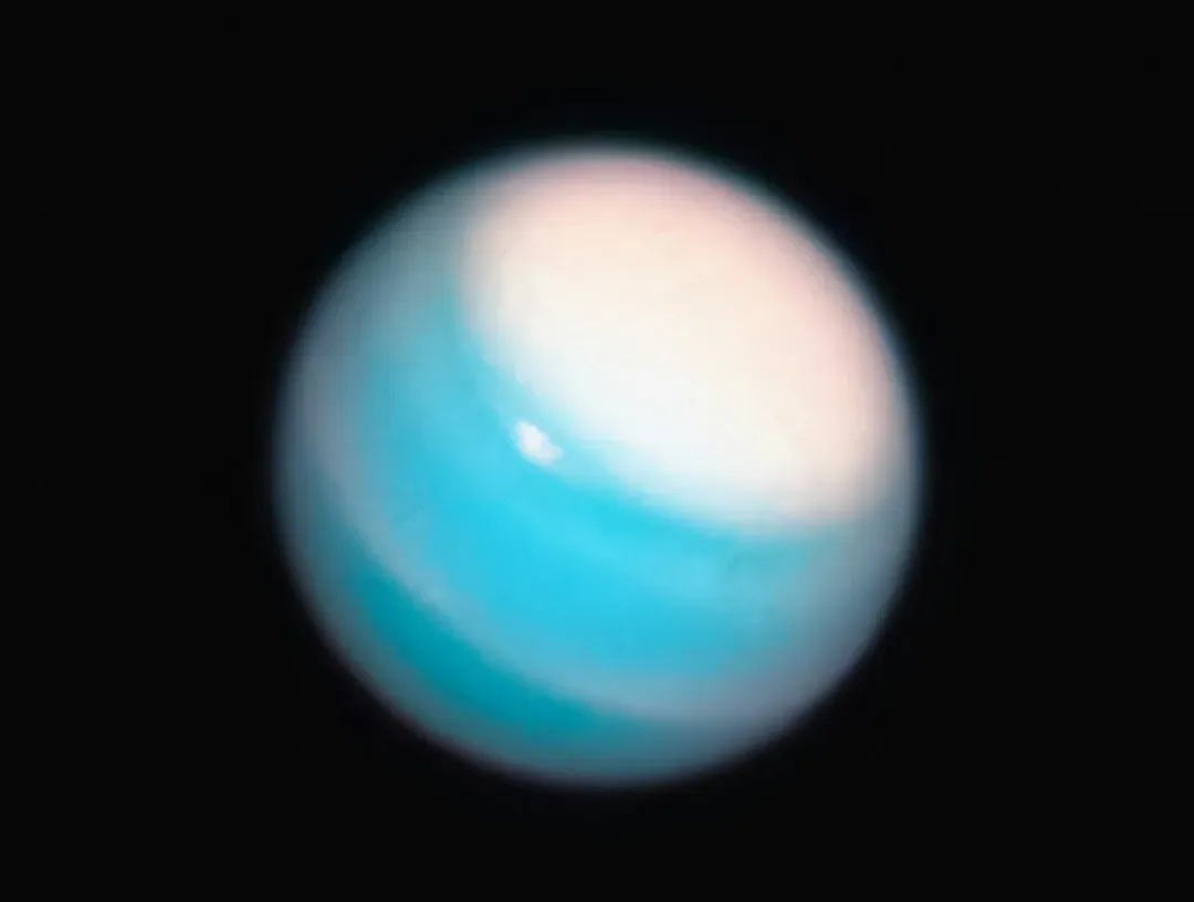 Uranus: The Planet That Rolls Around The Sun On Its Side (Image Credits: Unsplash)