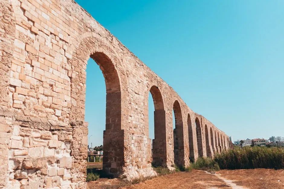 Aqueducts and Ancient Water Engineering: Plumbing for Whole Civilizations (Image Credits: Pexels)