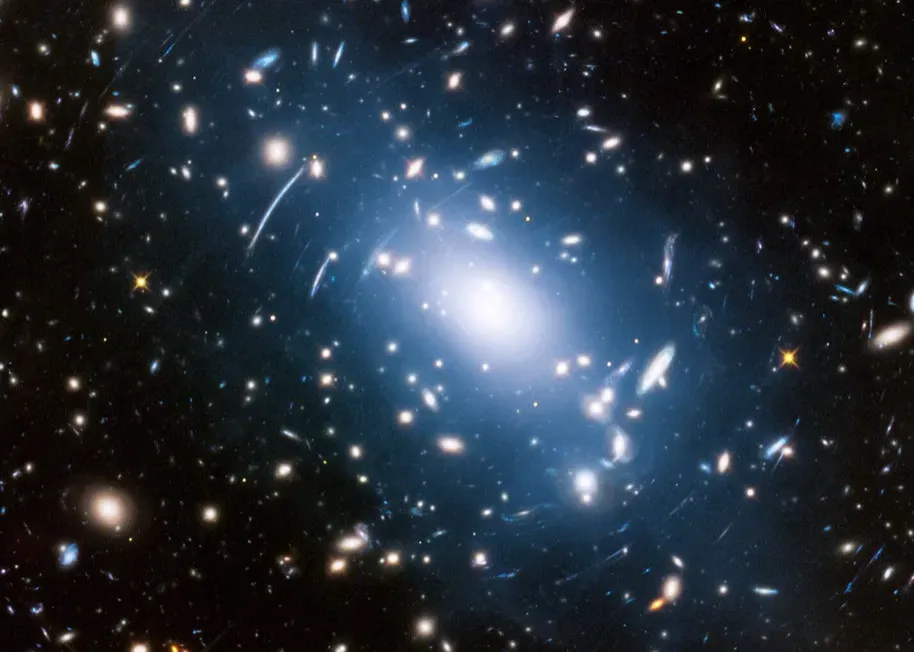 Dark Matter: The Invisible Skeleton of the Cosmos (Image Credits: Flickr)