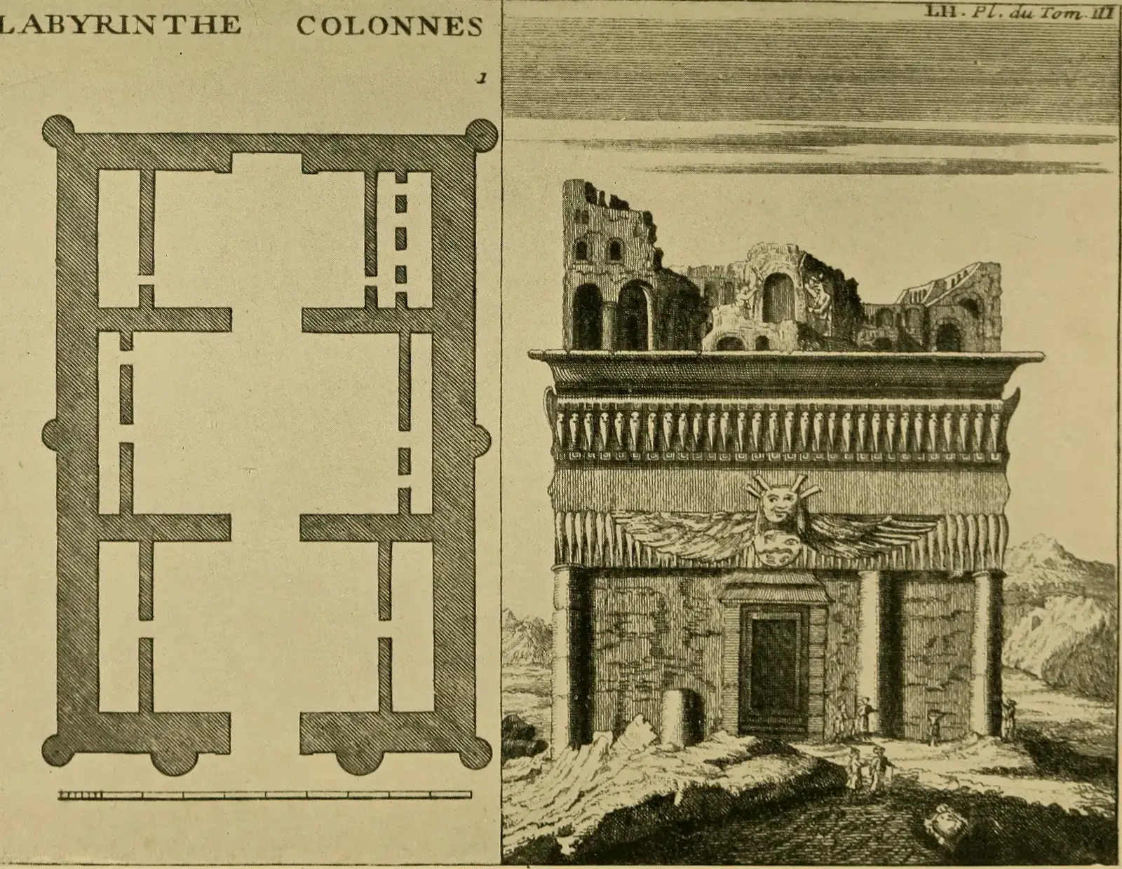 #8 - The Egyptian Labyrinth Herodotus Described Still Refuses to Be Fully Mapped (By Internet Archive Book Images, No restrictions)