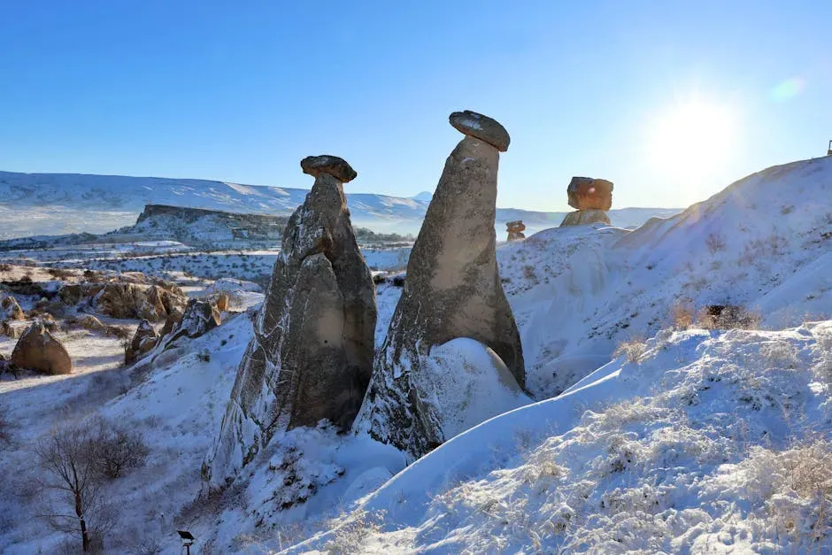 6. Cappadocia, Turkey – Fairy Chimneys Born from Ancient Supervolcanoes (Image Credits: Pexels)