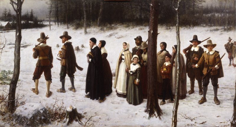 Native Americans Saved The Pilgrims From Starvation (Image Credits: Wikimedia)