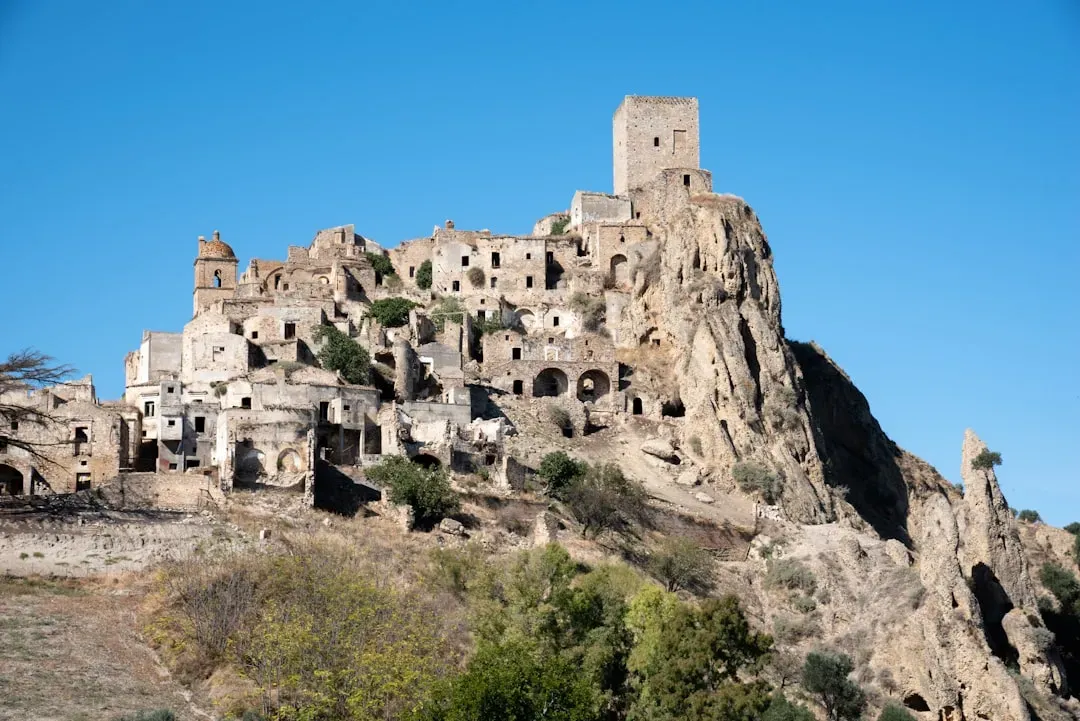 #6 - Craco, Italy: A Medieval Hilltown Evacuated Mid-Routine (Image Credits: Unsplash)