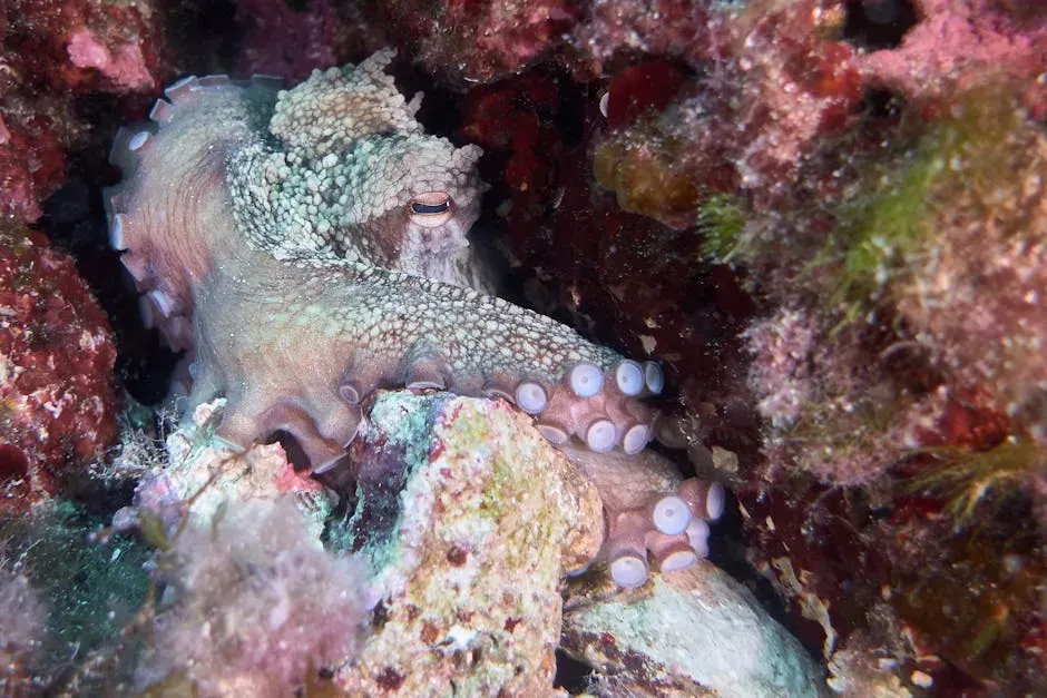Octopus Shape‑Shifting and Mind‑Bending Camouflage (Image Credits: Pexels)