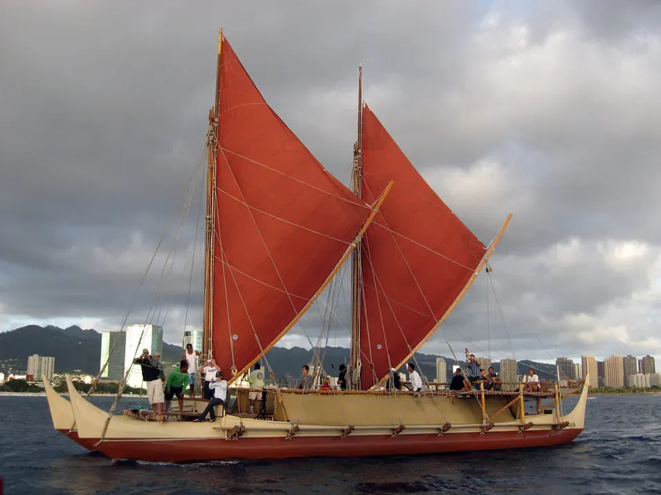 The Polynesians: Navigating by Heaven's Map (Image Credits: Wikimedia)
