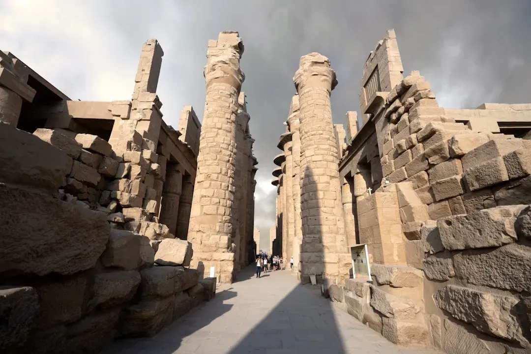 #3 - The Temple of Karnak, Egypt: A Forest of Columns That Outsmarts Tremors (Image Credits: Unsplash)