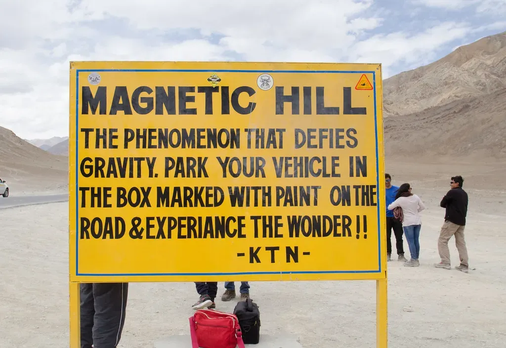#23 - Magnetic Hill, Ladakh, India (Ashwin Kumar, Flickr, CC BY-SA 2.0)