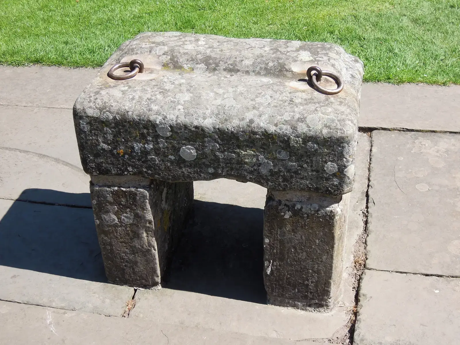 #10 - The Stone of Destiny (Stone of Scone) (Replica of the Stone of Scone, Scone Palace, Scotland, CC BY-SA 2.0)