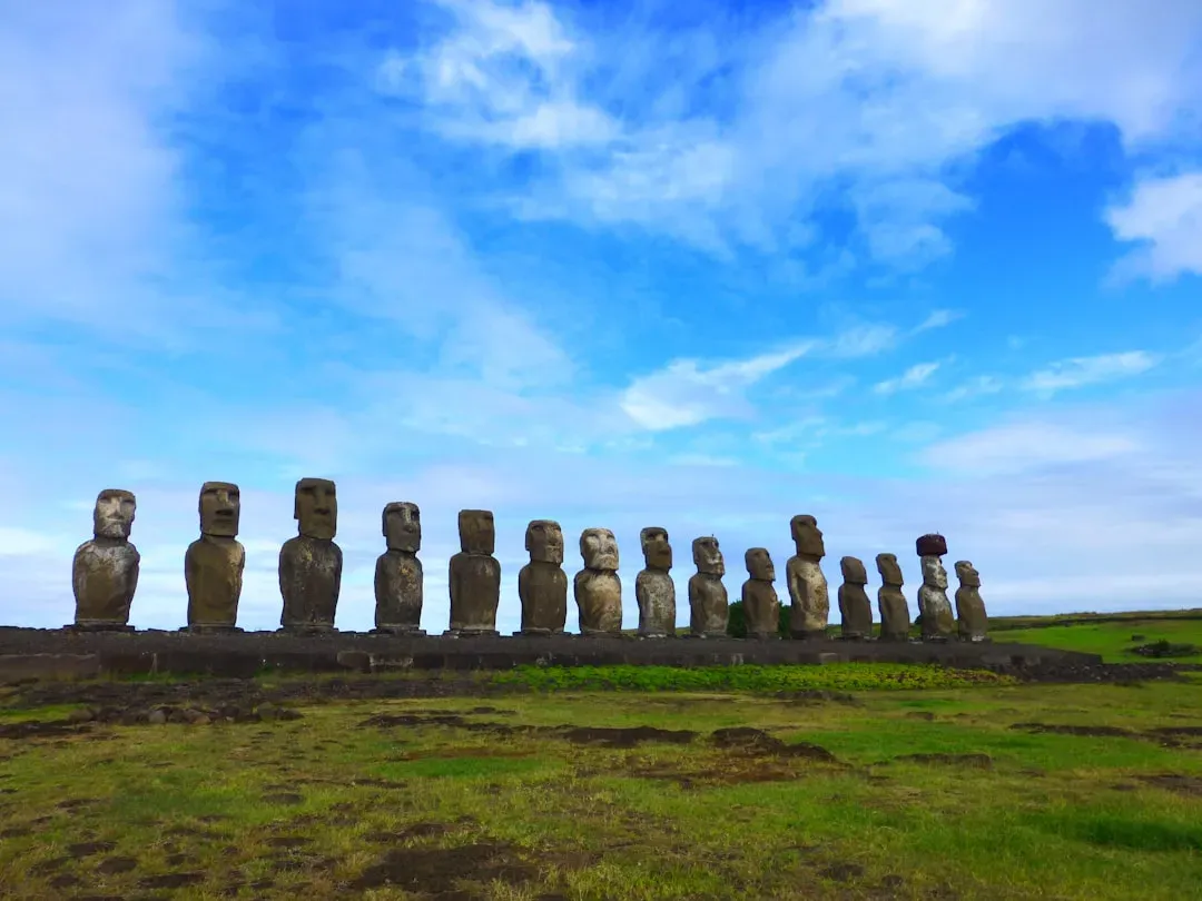 #7 - The Coastal Platforms Holding Up Easter Island's Moai (Rapa Nui) (Image Credits: Unsplash)