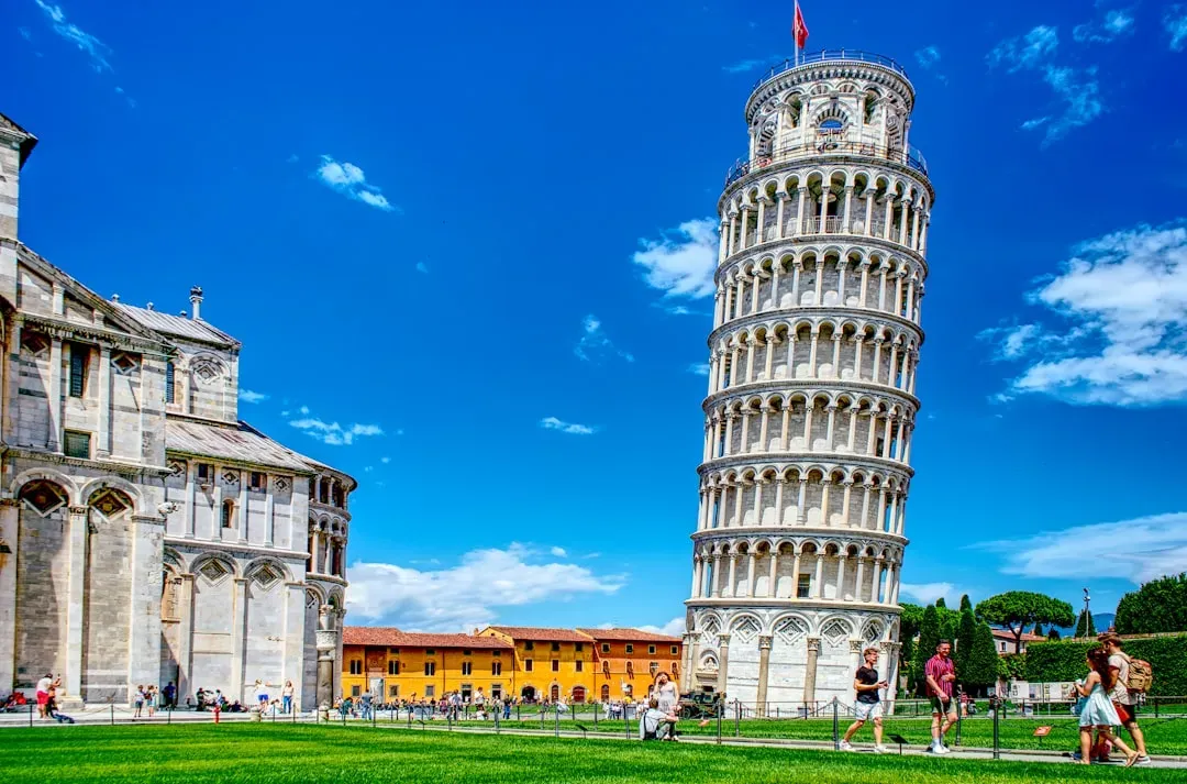 #4 - The Leaning Tower of Pisa, Italy (1173-1372) (Image Credits: Unsplash)
