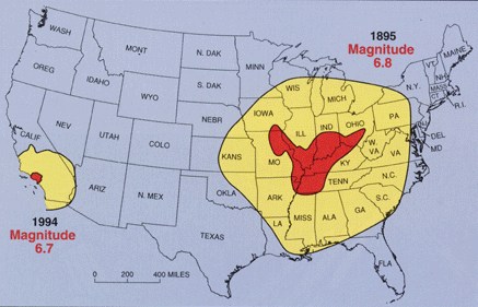 The New Madrid Mystery Zone (Image Credits: Wikimedia)