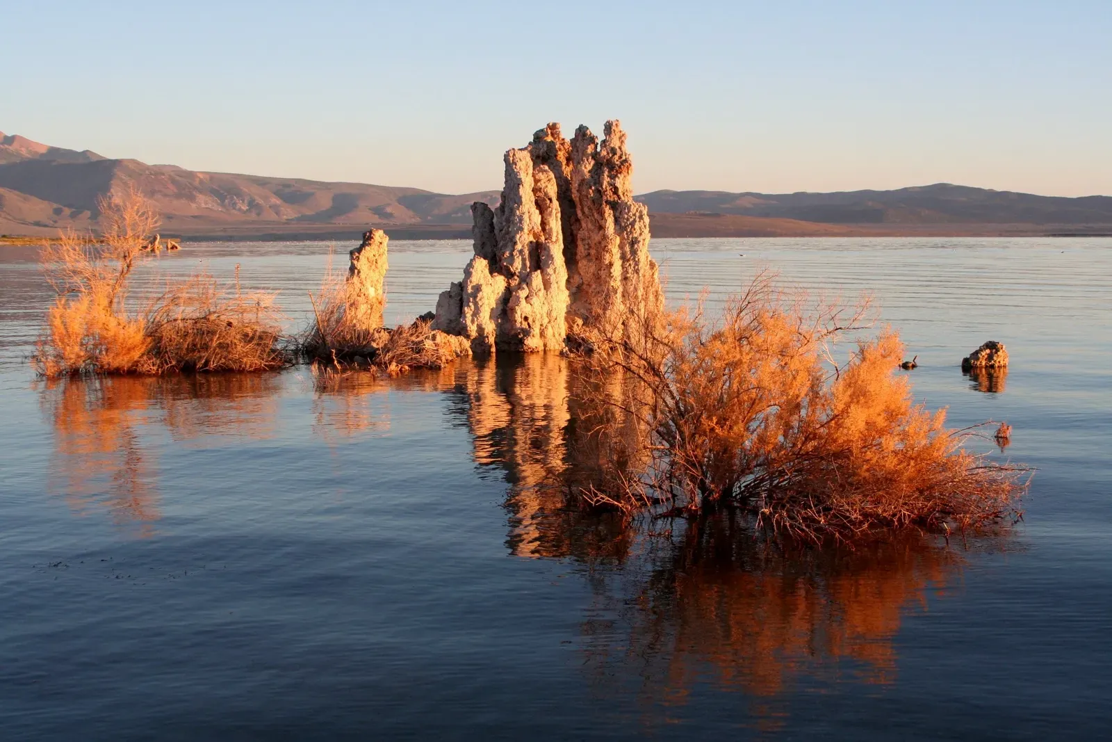 6. Mono Lake Tufa Towers, California - Chemistry You Can Walk Among (Image Credits: Wikimedia)
