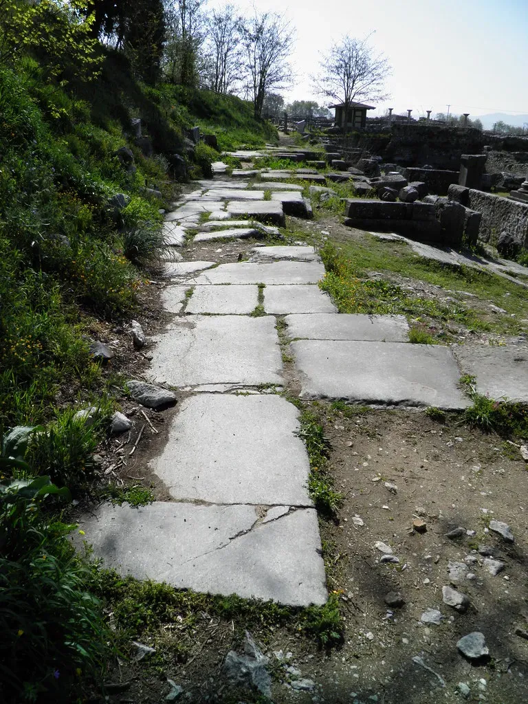 #3 - The Long, Straight Segments of the Via Egnatia (Balkans) (Following Hadrian, Flickr, CC BY-SA 2.0)